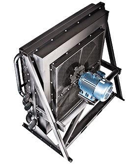 photo of oil cooler
